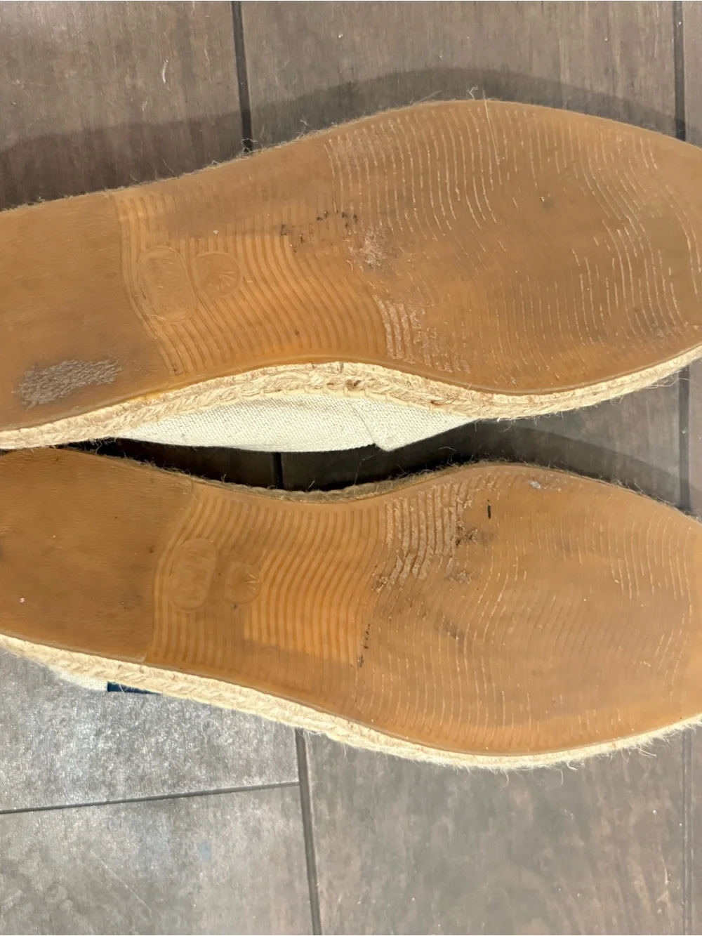 Men’s Beige Espadrille Slip-Ons with Green & Red Accent